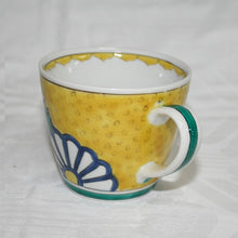 Load image into Gallery viewer, Kutani Yaki Ware Hand-Drawn Japanese & Western Tableware Mug with Chrysanthemum and Paulownia Design