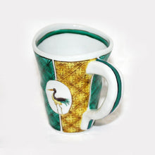 Load image into Gallery viewer, Hand-painted Japanese and Western Tableware Large Mug with Bird Design by Yoshidaya