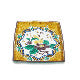 Load image into Gallery viewer, Kutani Yaki ware of Western style 18cm square dish with foot, Camellia design by Yoshidaya