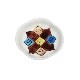 Load image into Gallery viewer, Bean dish with checkered pattern
