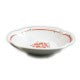 Load image into Gallery viewer, Red plum design woodcut dish 11.1cm
