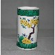 Load image into Gallery viewer, Kutani Yaki Hand-painted Kutani ware, writing brush case with cherry blossom design