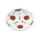 Load image into Gallery viewer, Kutani Yaki Ware Hand-Drawn Tableware for Western Countries 10.5cm Dish with Red Bead Design