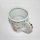 Load image into Gallery viewer, Kutani Yaki ware of Western Tableware Large Mug with Hanging Design (Hariko Dog)