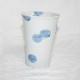 Load image into Gallery viewer, Kutani Yaki Hand-Drawn Japanese & Western Tableware Large Cup with Polka Dot Design