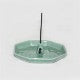 Load image into Gallery viewer, Celadon octagonal incense stand