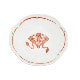 Load image into Gallery viewer, Dish with a fan design Mokou 11.1cm