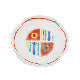 Load image into Gallery viewer, Mexican patterned woodburst dish 11.1cm