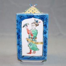 Load image into Gallery viewer, Kutani Yaki Hand-painted Kutani-Ware Incense Burner
