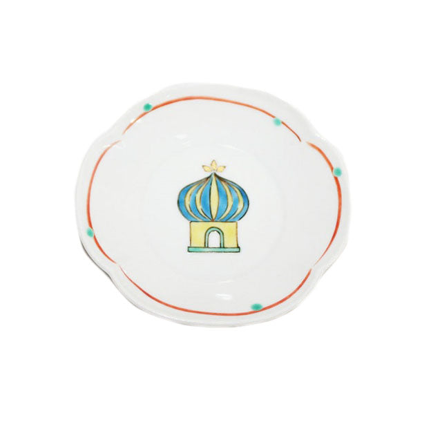 Dishes with a mosque design 11.1cm