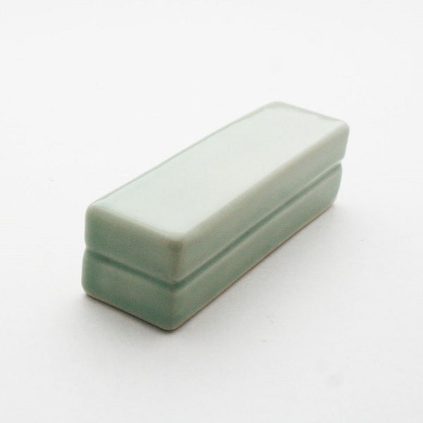 Celadon glazed paperweight (small)