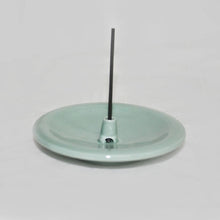 Load image into Gallery viewer, Celadon round incense holder
