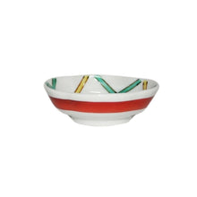 Load image into Gallery viewer, Kutani Yaki Hand-painted Japanese and Western Tableware, Bean Dish with Ice Crackle Design (Chopstick rest)
