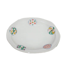 Load image into Gallery viewer, Kutani Yaki Hand-painted Japanese and Western Tableware 18cm Oval Dish
