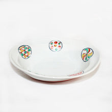 Load image into Gallery viewer, Kutani Yaki Hand-painted Kutani Ware 18cm Oval Bowl
