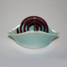 Load image into Gallery viewer, Incense burner for spiral incense sticks (Turkish blue)
