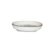 Load image into Gallery viewer, Kutani Yaki  Hand-Drawn Japanese &amp; Western Tableware 9cm Plate with Design of Two Fish
