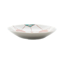 Load image into Gallery viewer, Kutani Yaki Ware Hand-Drawn Tableware for Western Countries 10.5cm Dish with Red Bead Design
