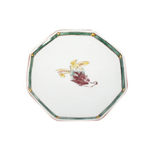 Load image into Gallery viewer, Kutani Yaki Ware, Hand-painted Japanese and Western Tableware 12cm Octagonal Dish with Design of Vegetables
