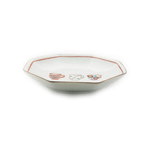 Load image into Gallery viewer, Kutani Yaki Hand-painted Japanese and Western Tableware, Cups, Design 12cm Octagonal Dish
