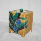 Load image into Gallery viewer, Hand-painted Square Incense Burner with Omoto Design
