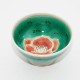 Load image into Gallery viewer, Kutani Yaki Hand-painted Kutani Ware Cup with Camellia Design
