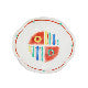 Load image into Gallery viewer, Mexican patterned woodburst dish 11.1cm
